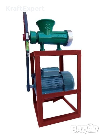 Електрическа Месомелачка Чугунена 32 номер с електромотор, снимка 3 - Месомелачки - 50602026