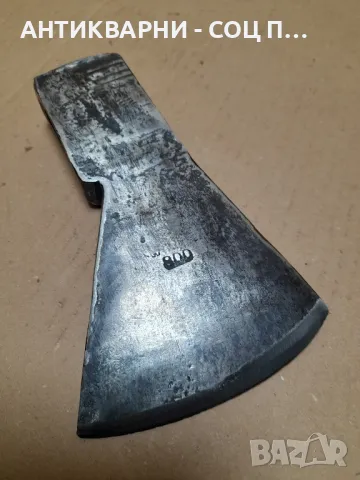 Стара Немска Брадва Топор 0.800кг. Номер 10., снимка 4 - Антикварни и старинни предмети - 48299951