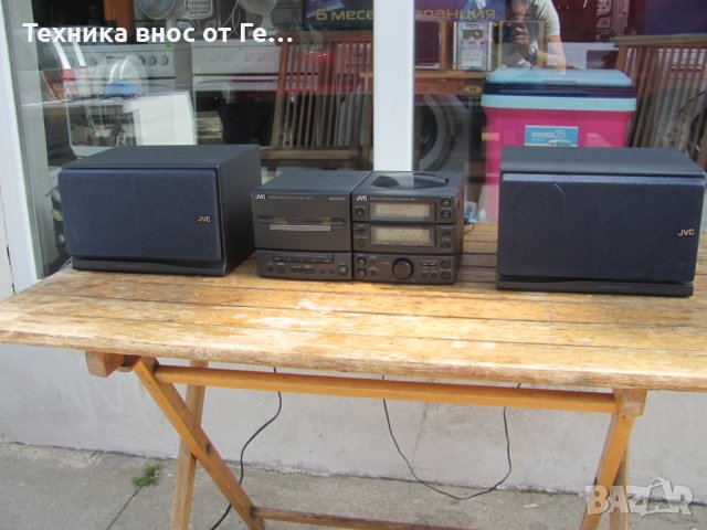 мини аудио система JVC, снимка 3 - Аудиосистеми - 41025685