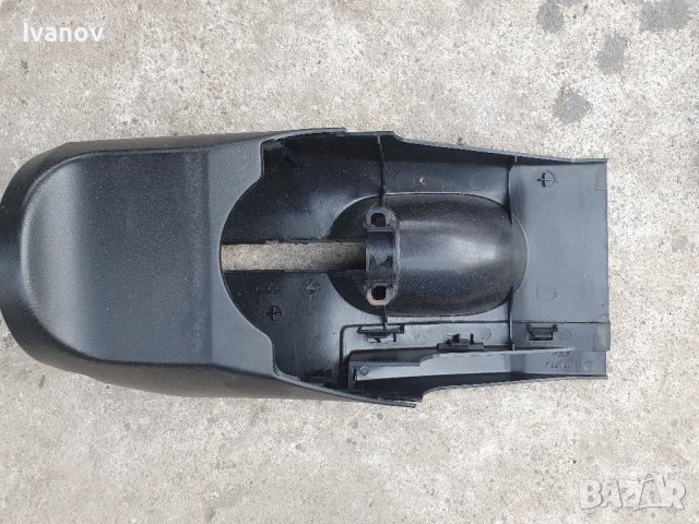 Пластмасова кора зад под волана на кормилния прът за бмв е34 с реглаж на волана , снимка 4 - Части - 41928693