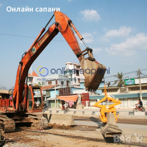 Захвати и щипки за лего блокчета и бетонови елементи, дървен материал, гуми и други материали, снимка 5 - Подемници - 28858202