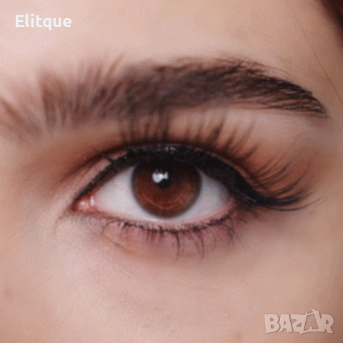 Комплект 5 чифта изкуствени мигли на снопчета и магнитна очна линия, снимка 3 - Други - 53126911