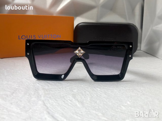 Louis Vuitton 2023 висок клас мъжки слънчеви очила унисекс дамски маска, снимка 2 - Слънчеви и диоптрични очила - 40540033
