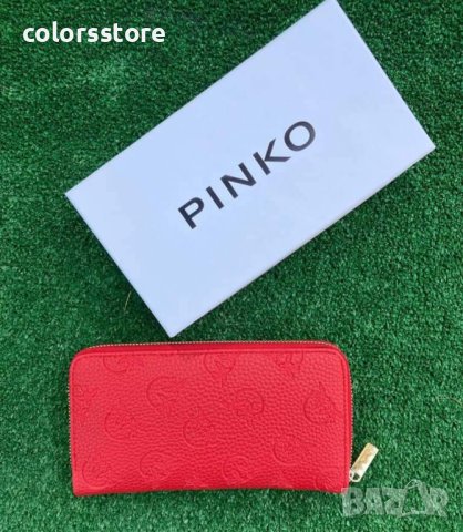 Червено портмоне  Pinko код IM12A31, снимка 2 - Портфейли, портмонета - 40933115