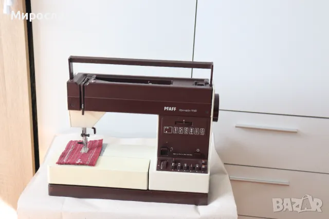 PFAFF TIPMATIC 1119 УПОТРЕБЯВАНА ШЕВНА МАШИНА, снимка 7 - Шевни машини - 49596674