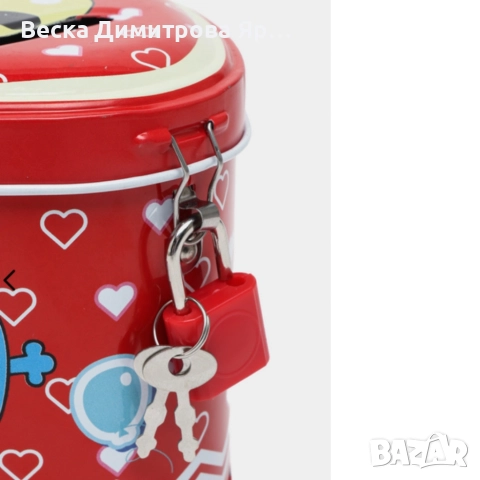 Детска метална касичка Let’s Go!, снимка 6 - Други - 52720330