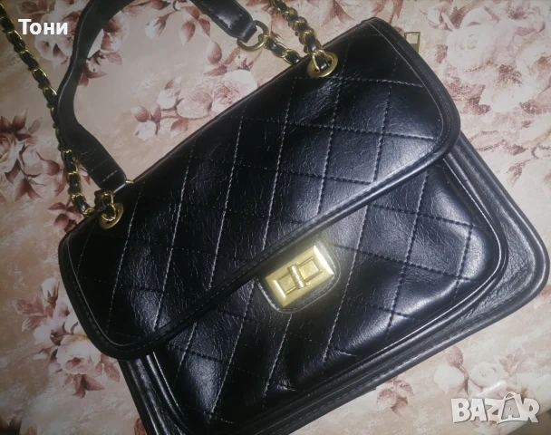 Нова Кожена Дамска Чанта , снимка 4 - Чанти - 53728575