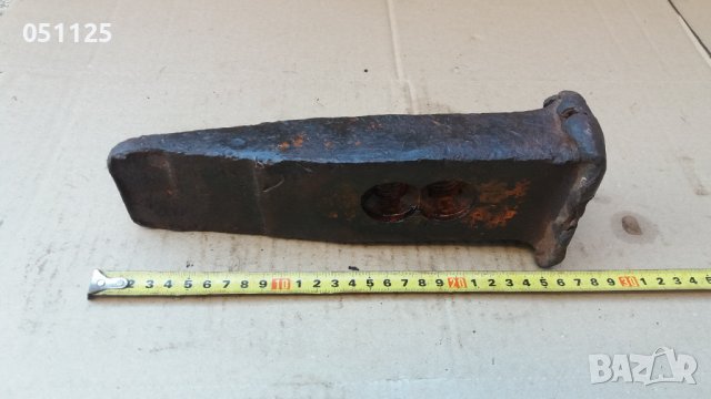 масивна стоманизирана кама, клин секач 4 кг. , снимка 9 - Антикварни и старинни предмети - 40023781