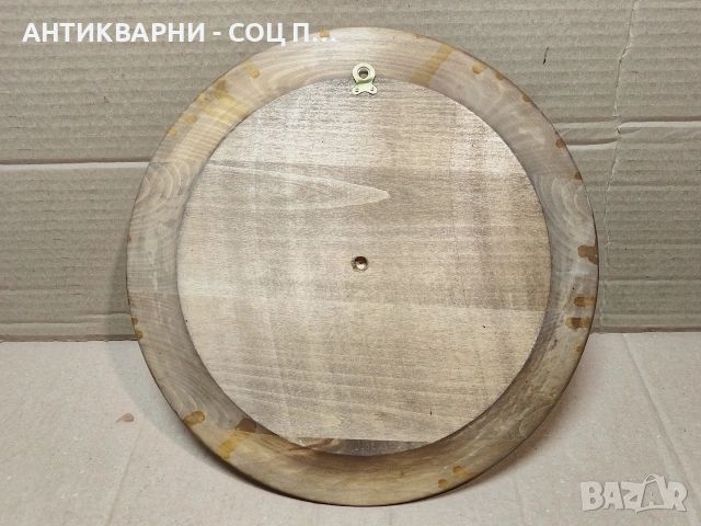 Старо Гравирано Дървено Пано За Стена, Декорация. / НОМЕР 1600., снимка 4 - Антикварни и старинни предмети - 53670159