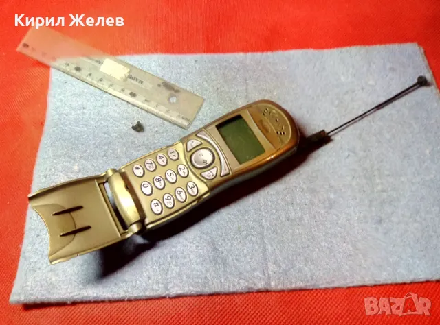 TRIUM MITSUBISHI MADE in FRANCE Стар КОЛЕКЦИОНЕРСКИ МОБИЛЕН ТЕЛЕФОН GSM КЛЕТЪЧЕН АПАРАТ ТРИУМ 47681, снимка 4 - Други - 47612411