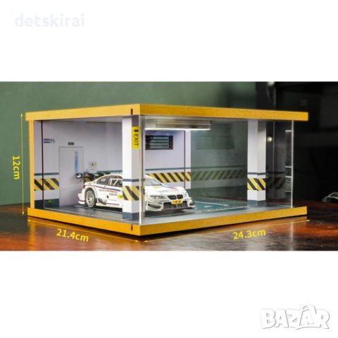 Макетен модел на гараж - 2 парко места, снимка 4 - Коли, камиони, мотори, писти - 41139628