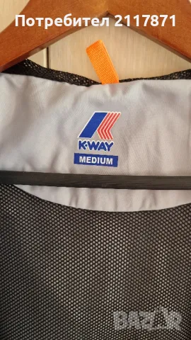 K-WAY ветровка, снимка 5 - Спортни дрехи, екипи - 49878280