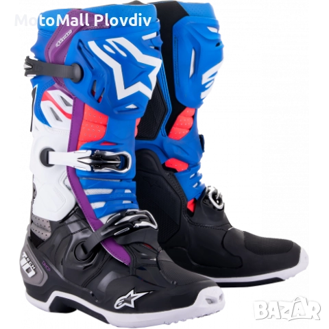 Мотокрос ботуши ALPINESTARS Tech 10 Supervented РАЗЛИЧНИ ЦВЕТОВЕ, снимка 3 - Аксесоари и консумативи - 51474423