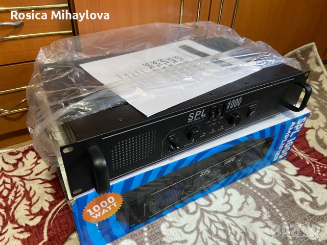 Усилвател SPL 1000 вата, снимка 3 - Ресийвъри, усилватели, смесителни пултове - 53052133