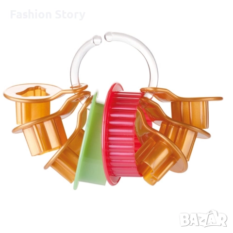 Комплект форми за сладки 8 броя, коледни