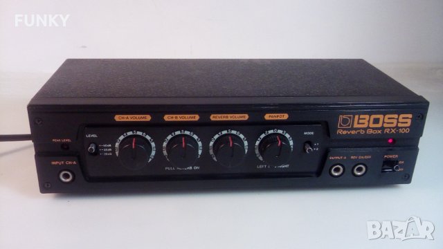 Boss RX-100 Reverb Box (1982), снимка 5 - Ресийвъри, усилватели, смесителни пултове - 34386840
