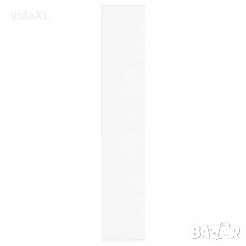 vidaXL Шкаф за обувки, бял, 54x34x183 см, инженерно дърво, снимка 5 - Шкафове - 56147724