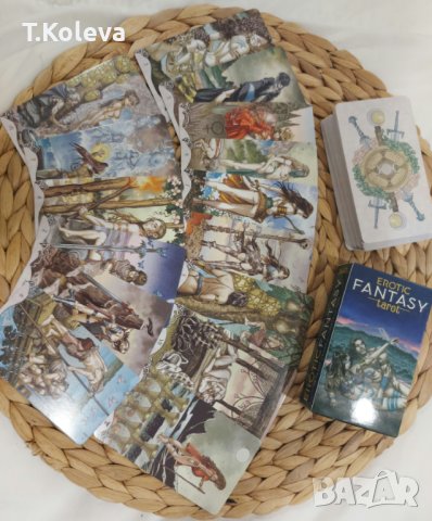 НОВИ карти Erotic fantasy tarot , снимка 2 - Карти за игра - 40900465