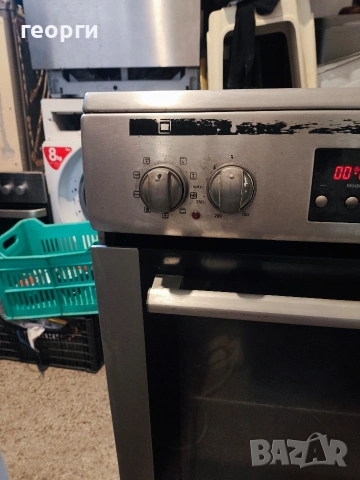 Готварска печка Finlux FLCM 6000A IX, клас A, 65 л. обем, 8 функции, керамичен плот, инокс, снимка 4 - Печки, фурни - 53580846