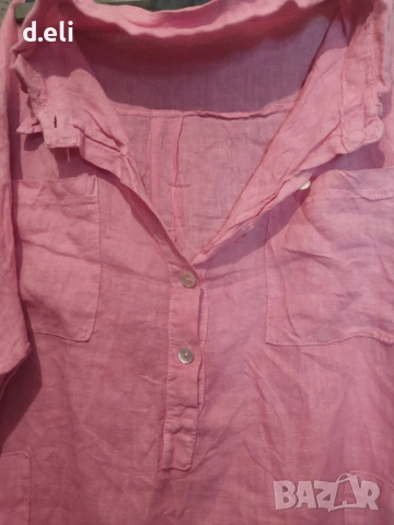 Puro Len 🇮🇹 Size XL. Нова ленена рокля