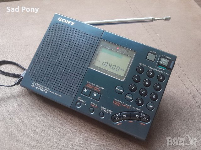 Sony ICF-SW7600G радио, снимка 1 - Радиокасетофони, транзистори - 40914254