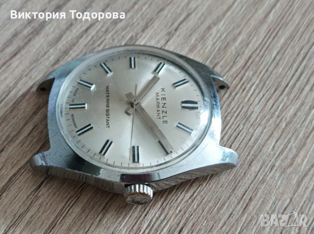 Мъжки часовник Kienzle Markant Germany, снимка 4 - Антикварни и старинни предмети - 39560456