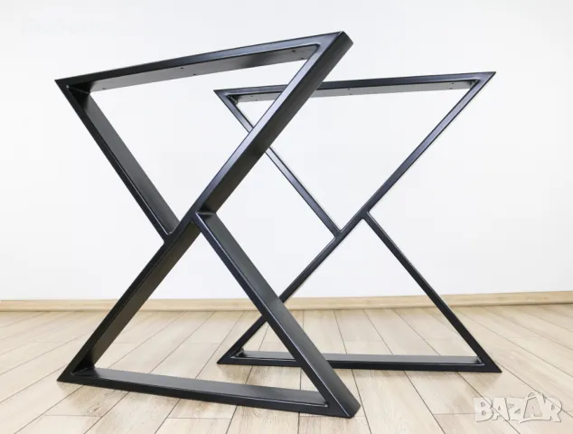 Метални крака за маса, трапезна маса, холна маса, бюро