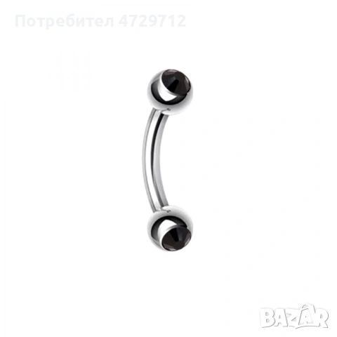 Пиърсинг медицинска стомана за вежди, снимка 2 - Друго оборудване - 53398725