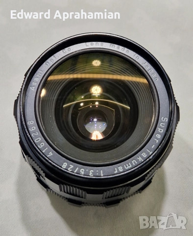 Asahi Pentax Super Takumar 28mm f3.5 - M42, снимка 4 - Обективи и филтри - 52408080
