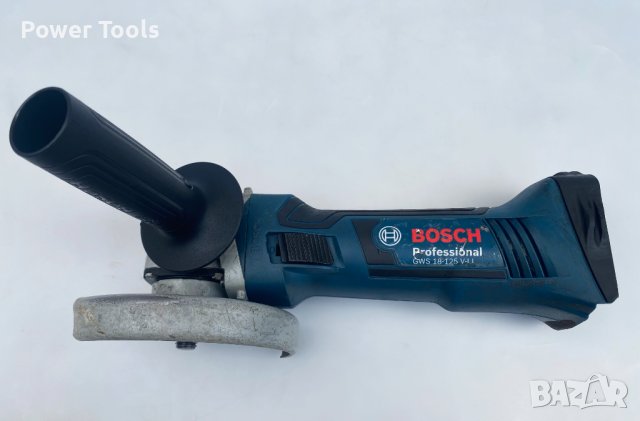 Bosch GWS 18-125 V-Li - Акумулаторен ъглошлайф 18V, снимка 2 - Други инструменти - 42205815