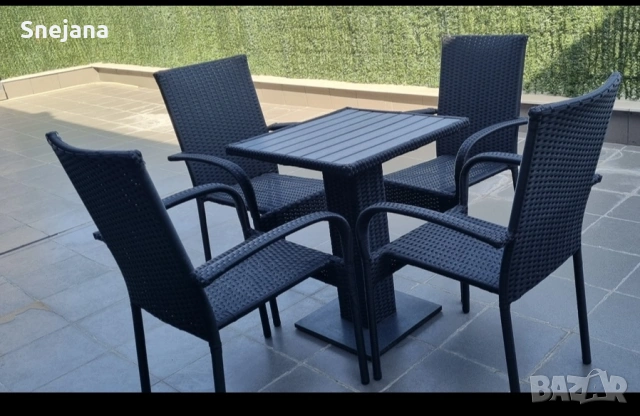 Маса и 4 бр. Столове за 150€. от 450€ два комплекта, снимка 9 - Градински мебели, декорация  - 51780278