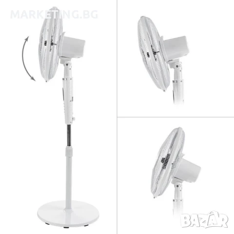 Вентилатор 16'' Diplomat с дист. управление, таймер, снимка 2 - Вентилатори - 50468966