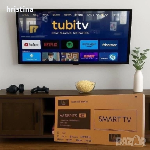 Телевизор Smart Full HD 32–43 инча нов, снимка 2 - Телевизори - 52556974