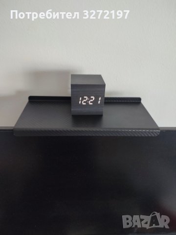 Светещ цифров дървен LED многофункционален настолен USB/AAA електронен часовник, снимка 11 - Други - 40934283