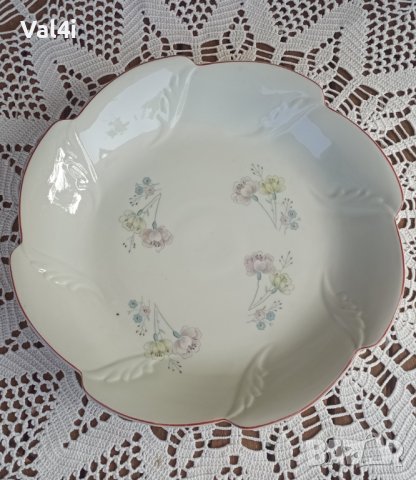 Красиво голямо плато "Китка", снимка 1