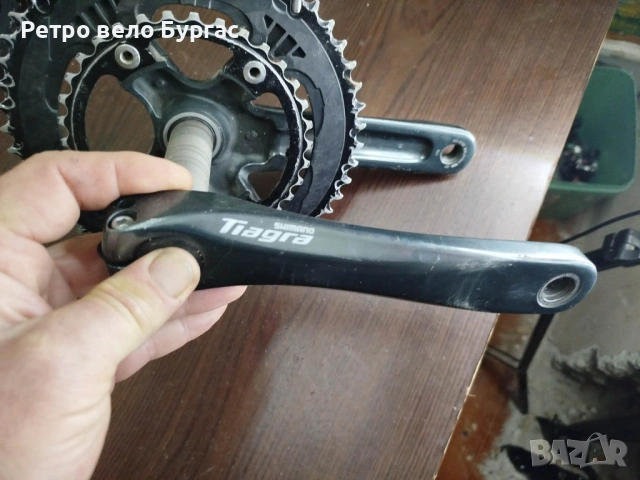 Курбел за Велосипед Колело Shimano tiagra fc 4700, снимка 2 - Части за велосипеди - 53653406