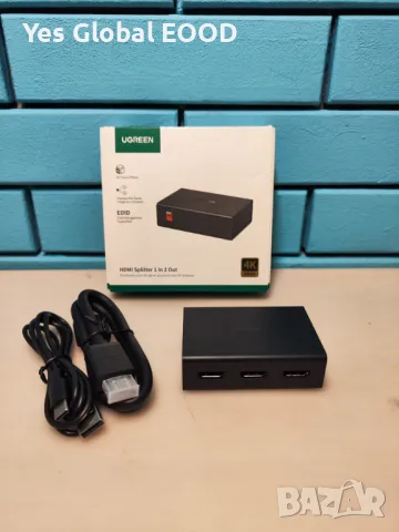 UGREEN HDMI Сплитер 1 към 2, снимка 1 - Друга електроника - 48205034