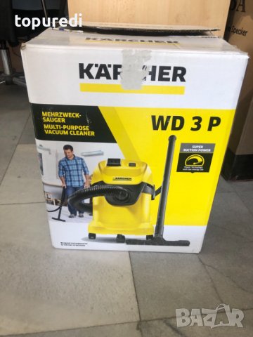 ПРАХОСМУКАЧКА KARCHER WD 3 P     , снимка 5 - Прахосмукачки - 40666463