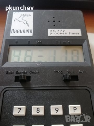 Таймер BAEUERLE BS 777 Darkroom Timer, снимка 5 - Друга електроника - 42497010