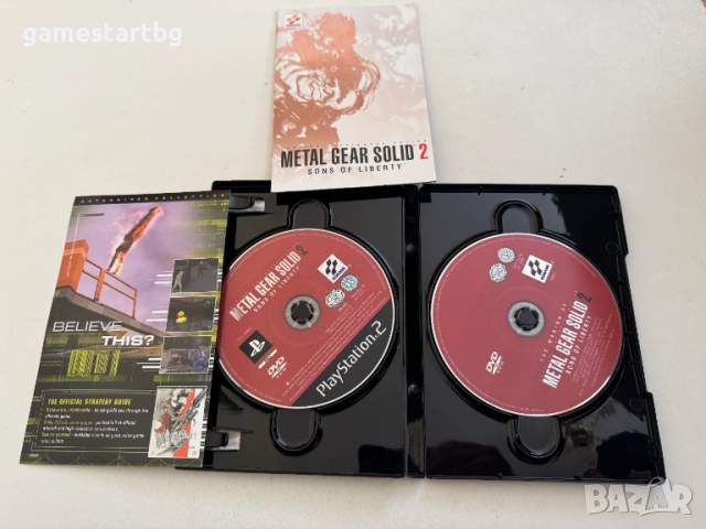 Metal Gear Solid 2 Sons Of Liberty за PS2, снимка 3 - Игри за PlayStation - 52404569