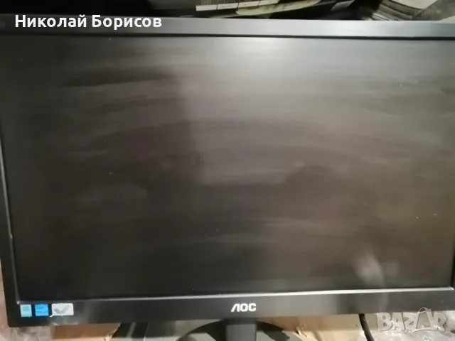 Продавам монитор  LED" АОС" 19инча.Резолюция 1366х768