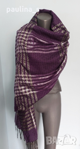 Луксозни дамски шалове / Голям дамски шал , снимка 6 - Шалове - 36108178