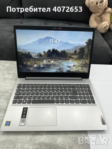 Lenovo IdeaPad 3 с 15.6" Full HD, Intel Gold, 8GB RAM, 256GB SSD, снимка 1 - Лаптопи за работа - 48998872