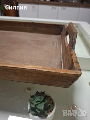 Поднос от дърво, снимка 3 - Декорация за дома - 52632235