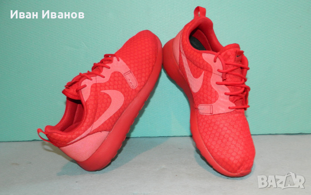 маратонки NIKE ROSHE ONE HYP "UNIVERSITY RED"  номер 42 , снимка 9 - Маратонки - 33347538