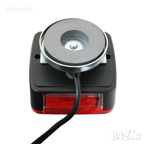 Магнитни LED стопове за ремарке и колесар, 12V, с кабел 7.5 м, снимка 4 - Аксесоари и консумативи - 53393193