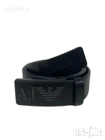 Черен Мъжки Колан Естествена Кожа 