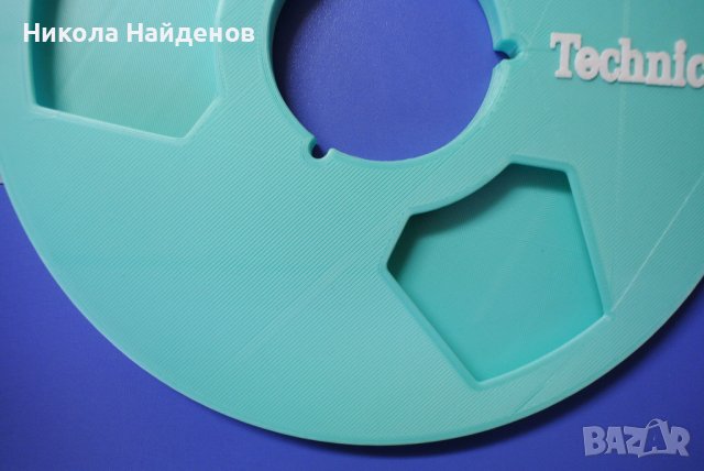 МАГНЕТОФОННИ РОЛКИ 26СМ.тюркоаз 35 лв., снимка 2 - Аудио касети - 40567666