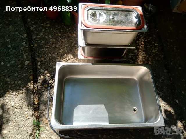 Бен мари с гастронорми, снимка 7 - Обзавеждане за заведение - 56350966