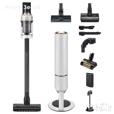 Безжична прахосмукачка Samsung Bespoke Jet Plus VS20B95C43W/WD, снимка 2 - Прахосмукачки - 53793652